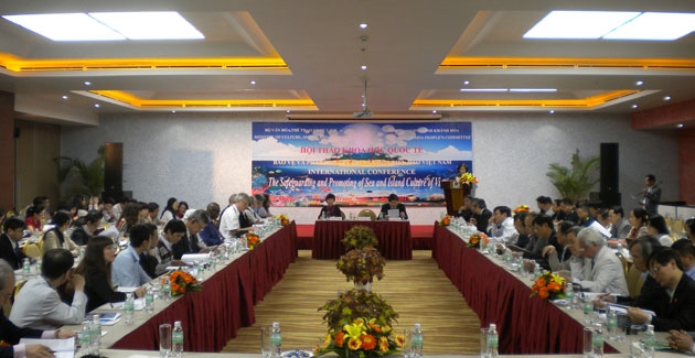 សិក្ខាសាលាវិទ្យាសាស្ត្រអន្តរជាតិអំពីកិច្ចការពារនិងពង្រីកតំលៃវប្បធម៌កោះសមុទ្រ